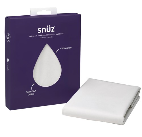 Snuz waterproof crib mattress - waterproof,