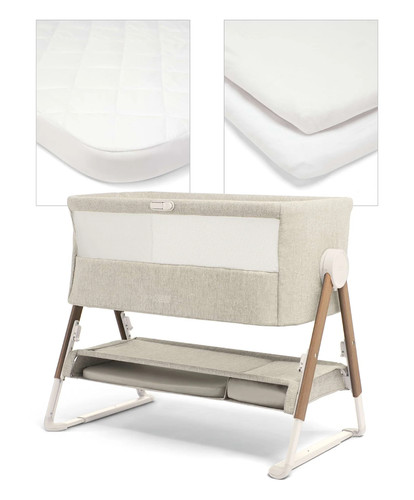 Lua bedside crib with - bedside,